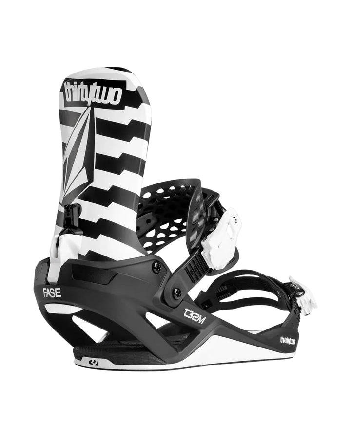 ThirtyTwo T32M Volcom FASE Black/White - Męskie wiązania snowboardowe