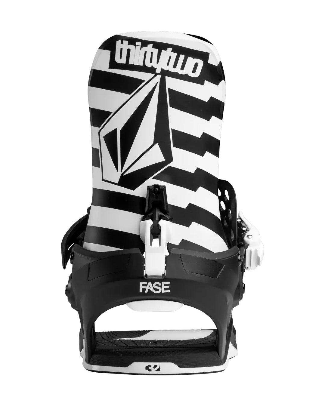ThirtyTwo T32M Volcom FASE Black/White - Męskie wiązania snowboardowe