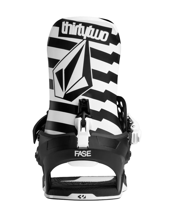 ThirtyTwo T32M Volcom FASE Black/White - Męskie wiązania snowboardowe