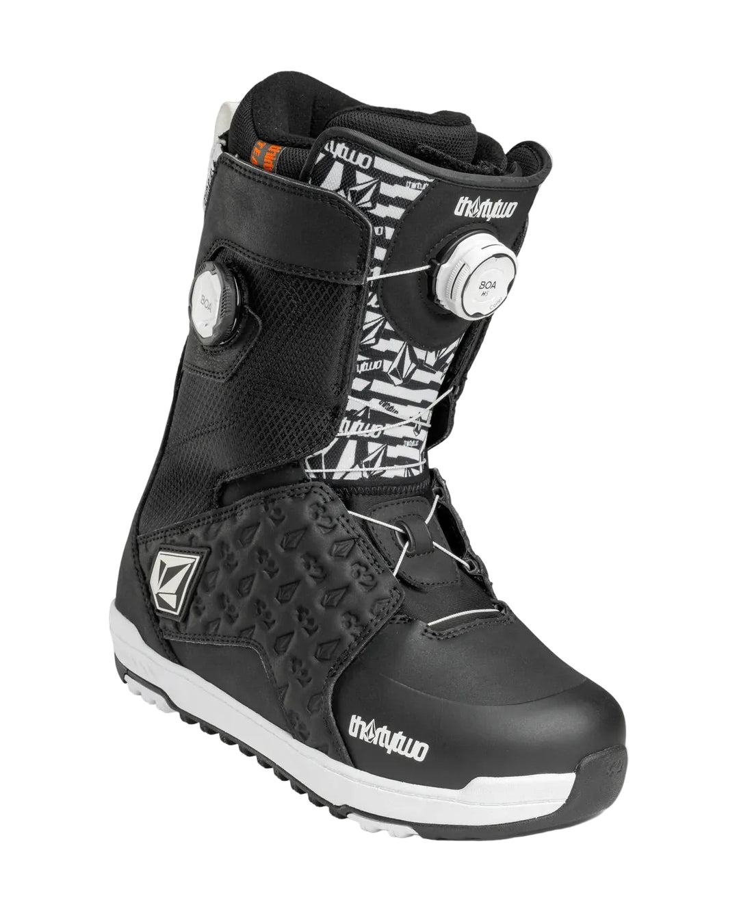 ThirtyTwo Lashed Double BOA Volcom Black/White - Męskie buty snowboardowe