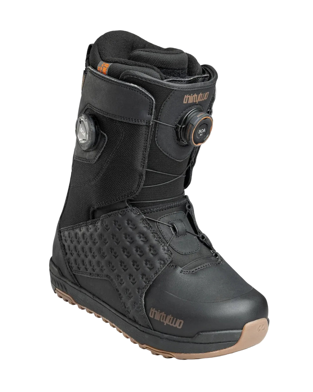 ThirtyTwo Lashed Double Boa Black/Gum - Męskie buty snowboardowe