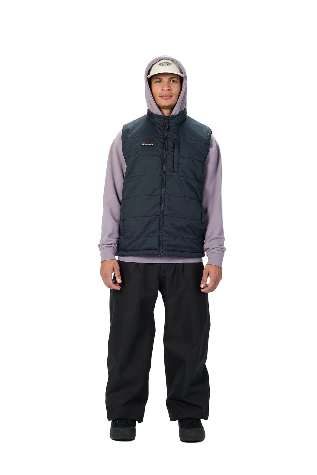 Airblaster Team Vest Black - Uniseksowa kamizelka
