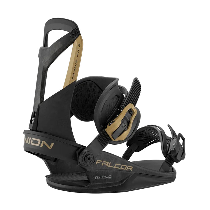 Union Falcor Black - Uniseksowe wiązania snowboardowe