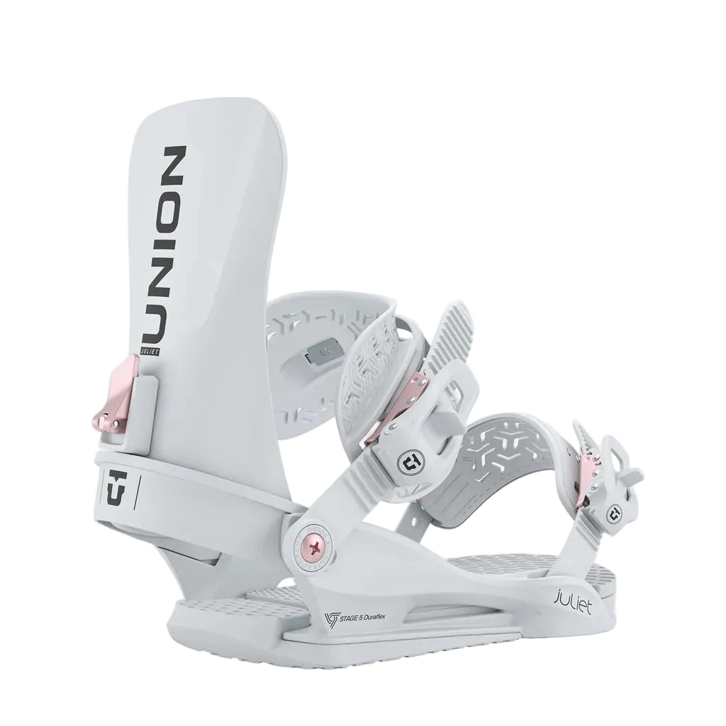 Union Juliet Light Grey - Damskie wiązania snowboardowe