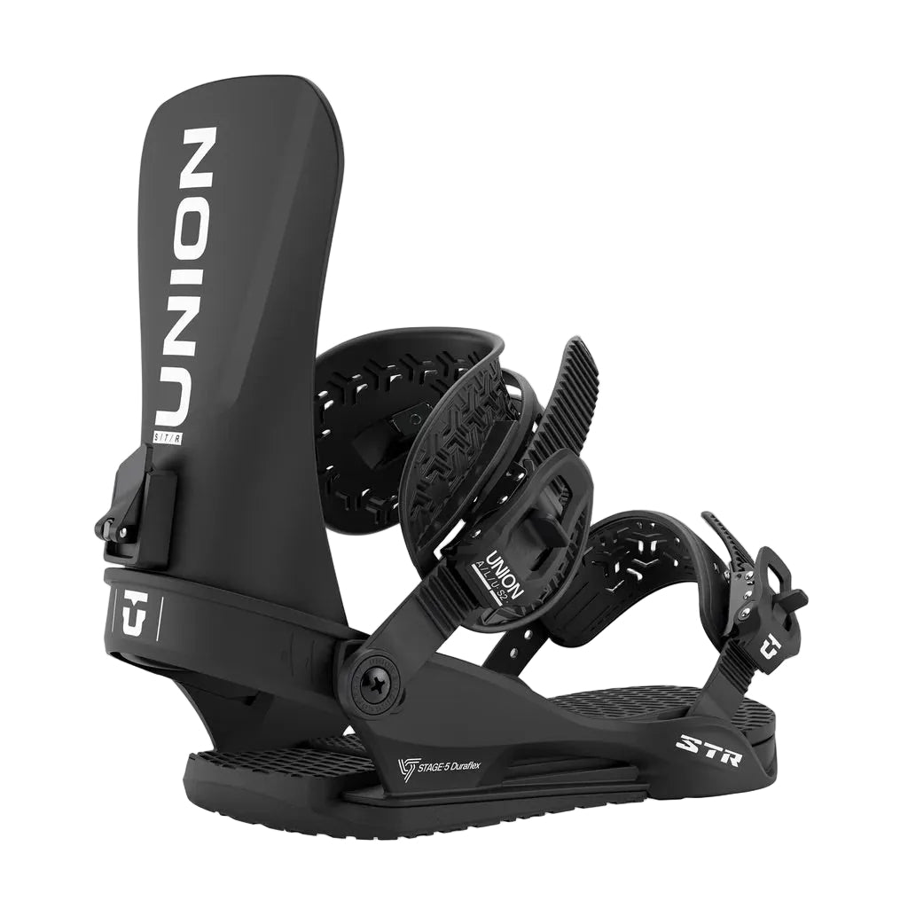 Union STR Black - Męskie wiązania snowboardowe