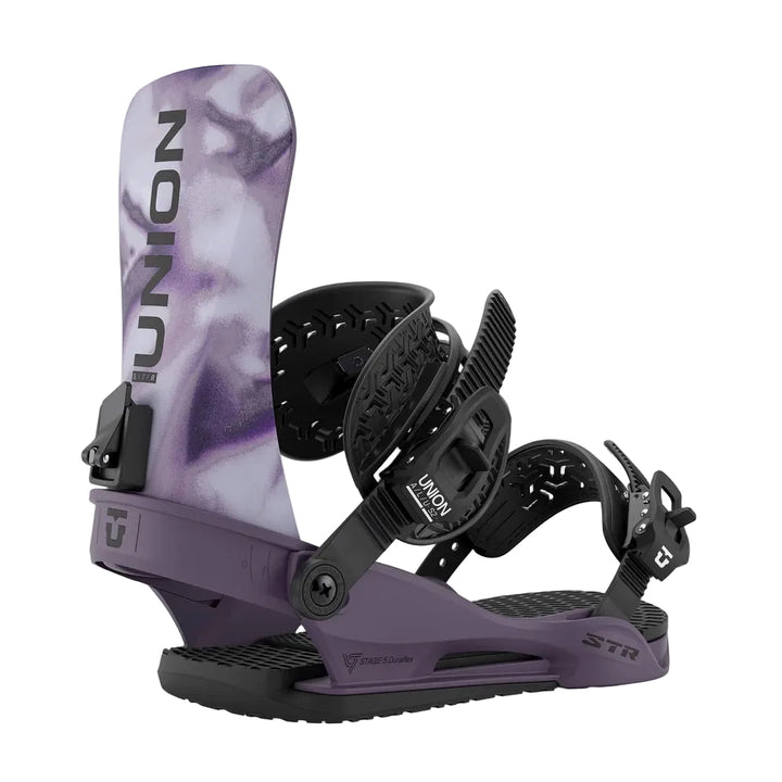 Union STR Purple - Męskie wiązania snowboardowe