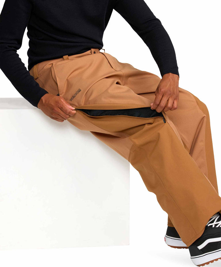 Volcom Meskie Spodnie Kleveland Terra Brown