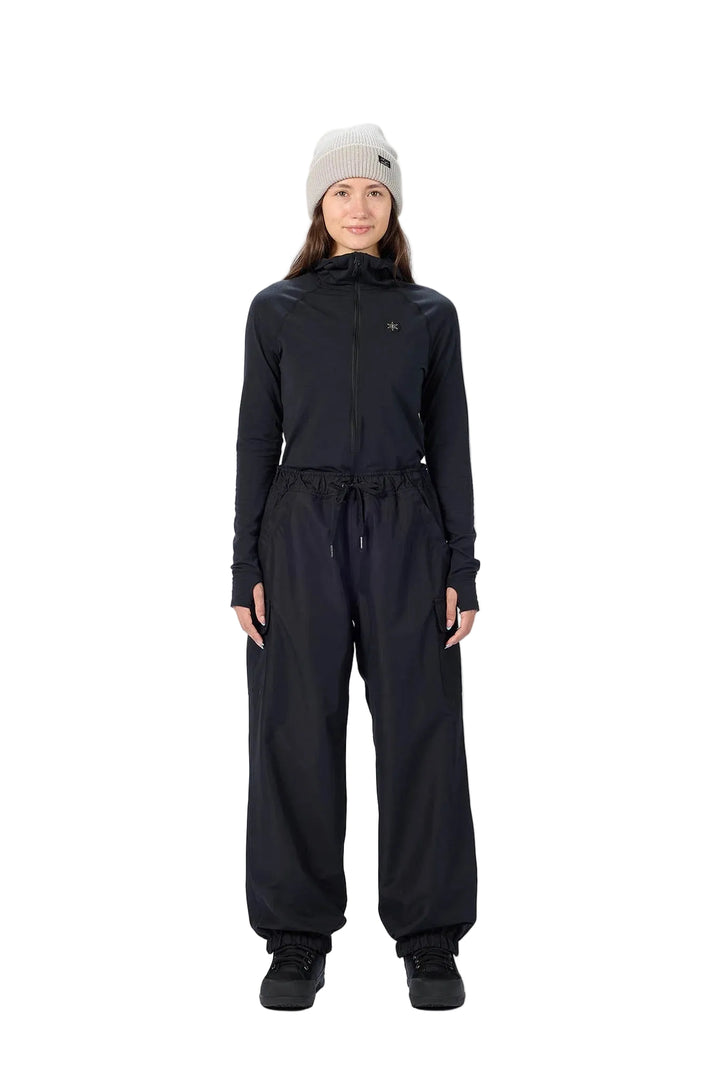 Airblaster Access Pant Black - Damskie spodnie snowboardowe