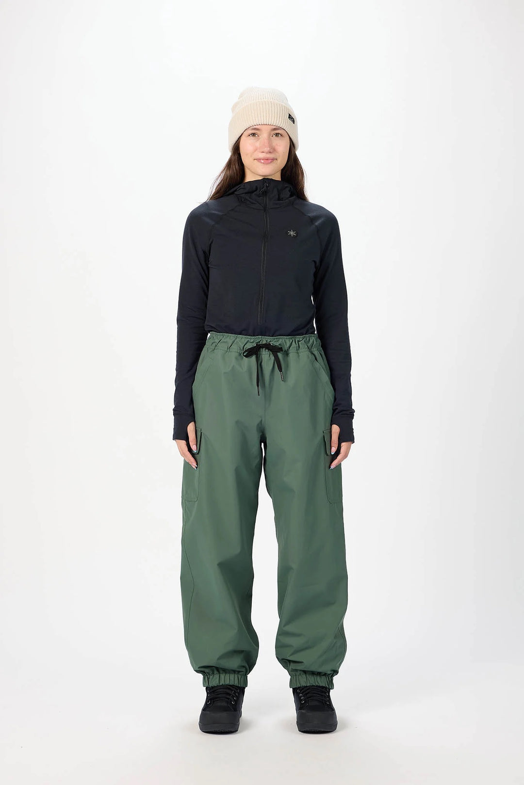 Airblaster Access Pant Mallard - Damskie spodnie snowboardowe