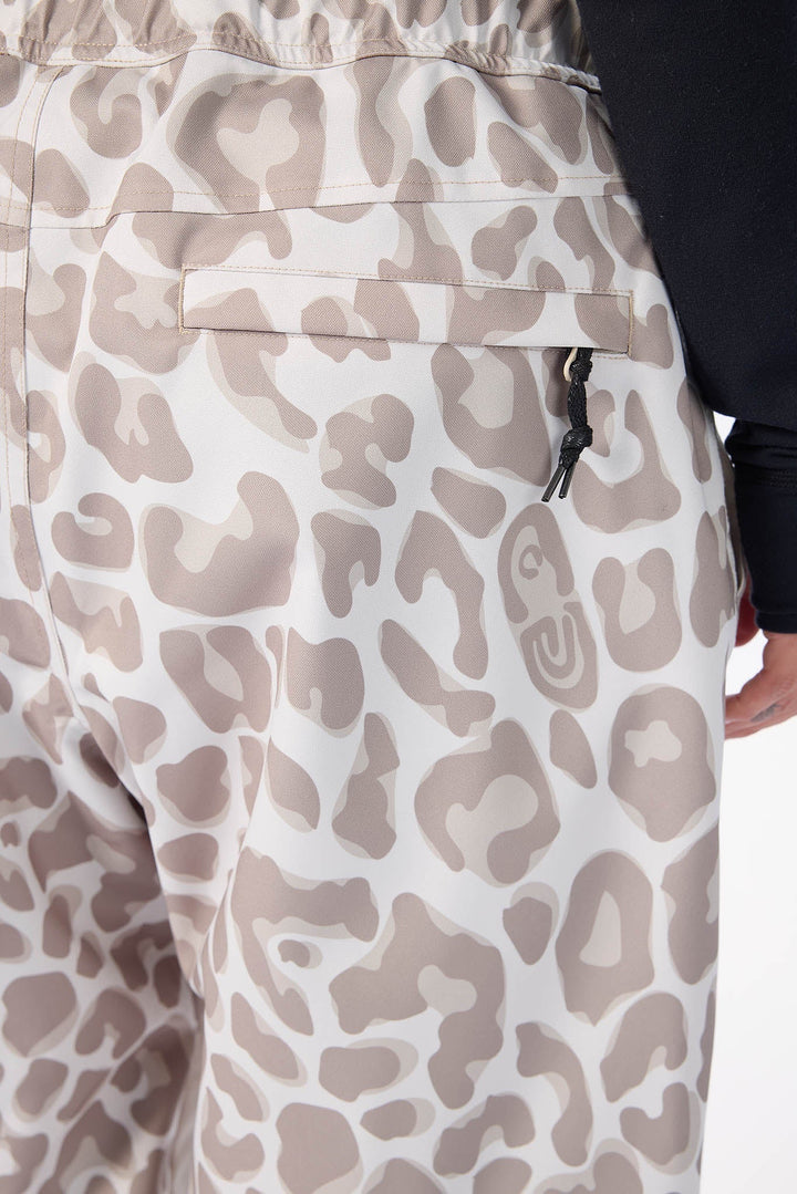 Airblaster Elastic Boss Pant Moon Leopard - Damskie spodnie snowboardowe