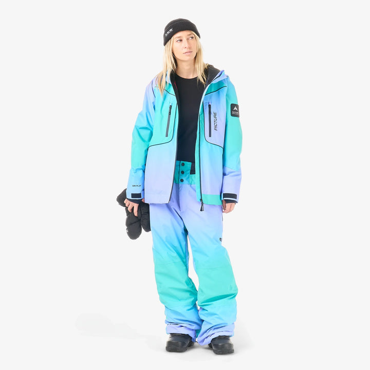 Picture Organic Akna Gradient 20/20 Frozen Gradient Print - Damskie Spodnie Snowboardowe