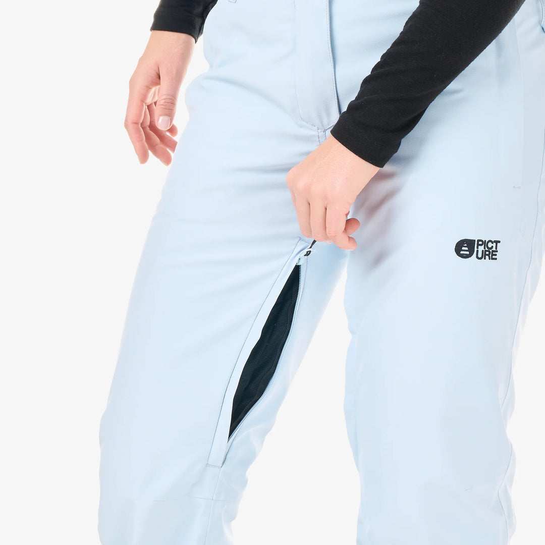 Picture Organic Exa 20/20 Halogen Blue - Damskie Spodnie Snowboardowe