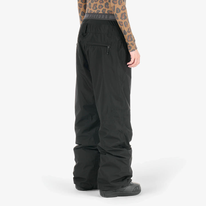 Picture Organic Akna Baggy 20/20 Black - Damskie Spodnie Snowboardowe