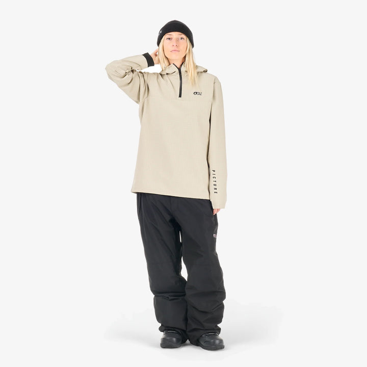 Picture Organic Akna Baggy 20/20 Black - Damskie Spodnie Snowboardowe