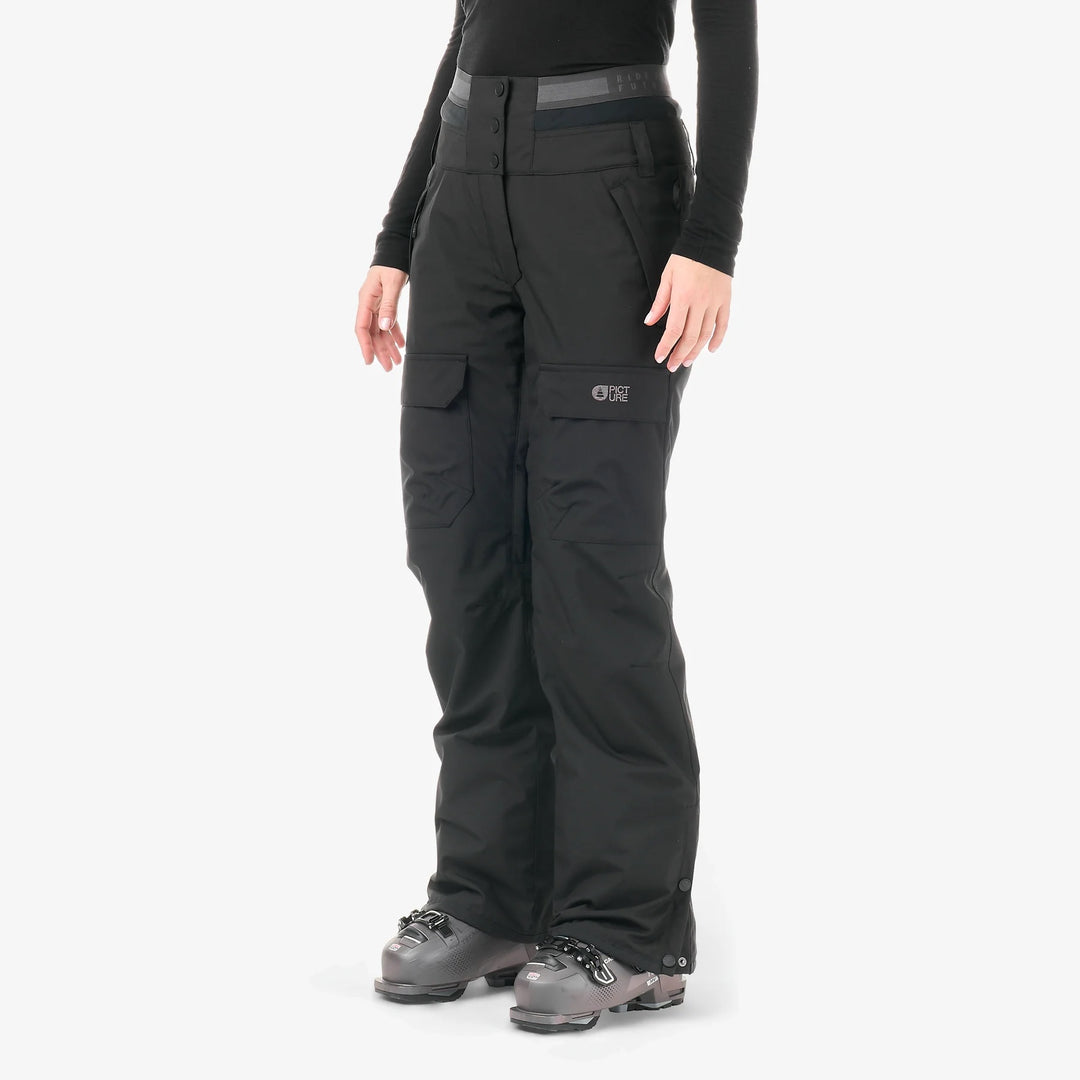 Picture Organic Treva 10/10 Black - Damskie Spodnie Snowboardowe