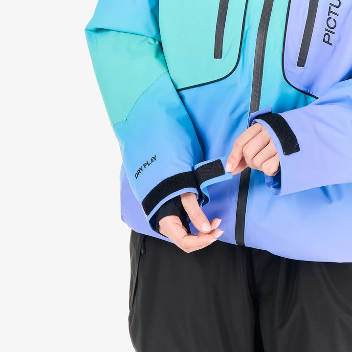 Picture Organic Luma Gradient 10/10 Frozen Gradient Print - Damska Kurtka Snowboardowa