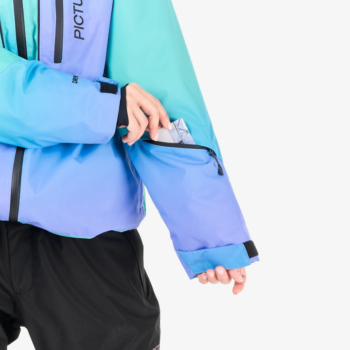 Picture Organic Luma Gradient 10/10 Frozen Gradient Print - Damska Kurtka Snowboardowa