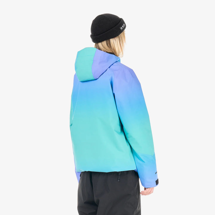 Picture Organic Luma Gradient 10/10 Frozen Gradient Print - Damska Kurtka Snowboardowa