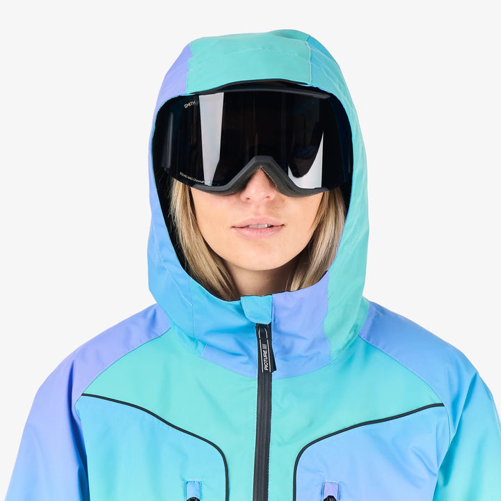 Picture Organic Luma Gradient 10/10 Frozen Gradient Print - Damska Kurtka Snowboardowa