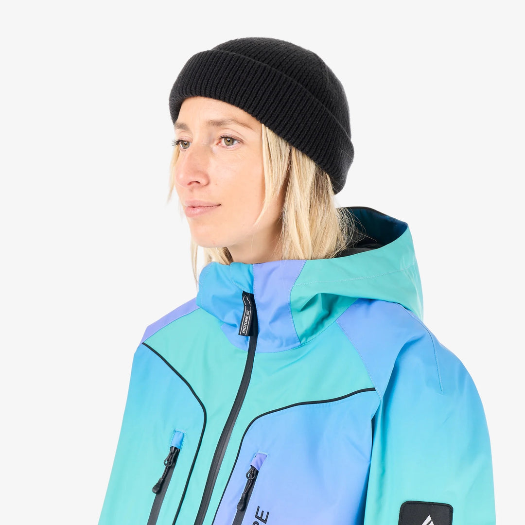 Picture Organic Luma Gradient 10/10 Frozen Gradient Print - Damska Kurtka Snowboardowa