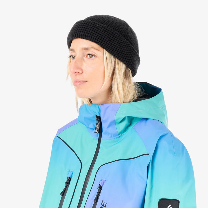 Picture Organic Luma Gradient 10/10 Frozen Gradient Print - Damska Kurtka Snowboardowa