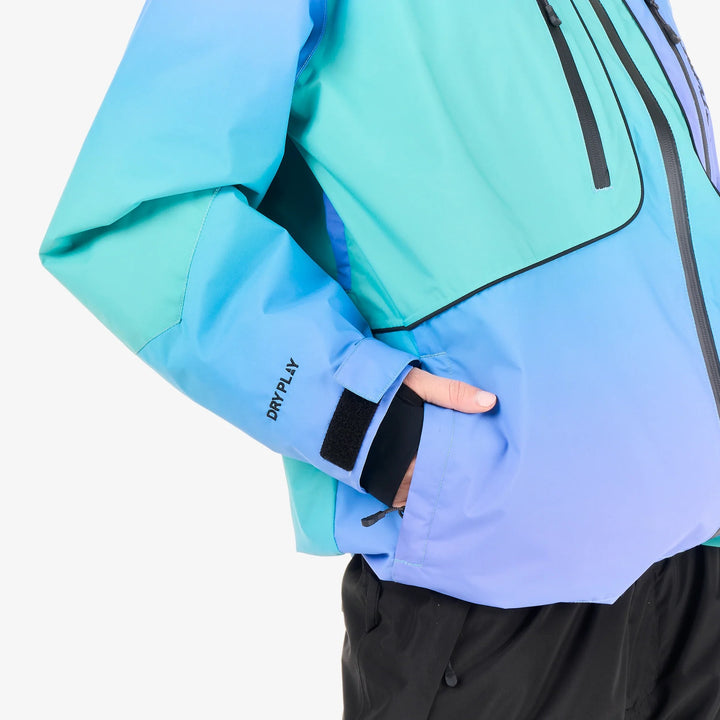 Picture Organic Luma Gradient 10/10 Frozen Gradient Print - Damska Kurtka Snowboardowa