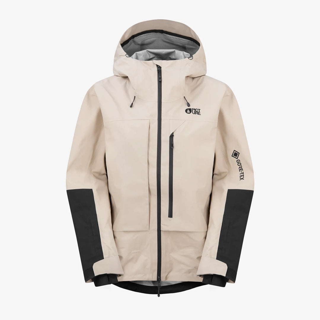 Picture Organic Huron Gore-Tex 3L Pure Cashmere - Męska Kurtka Snowboardowa