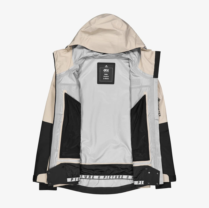 Picture Organic Huron Gore-Tex 3L Pure Cashmere - Męska Kurtka Snowboardowa