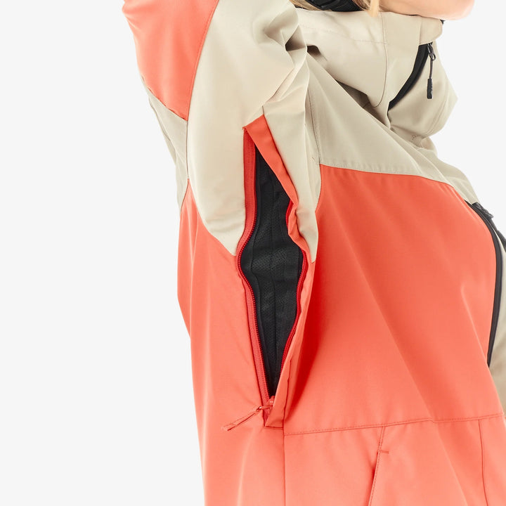 Picture Organic Rina 10/10 Living Coral - Damska Kurtka Snowboardowa