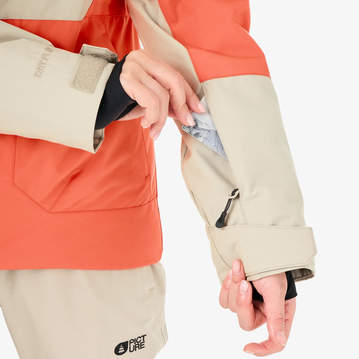 Picture Organic Rina 10/10 Living Coral - Damska Kurtka Snowboardowa