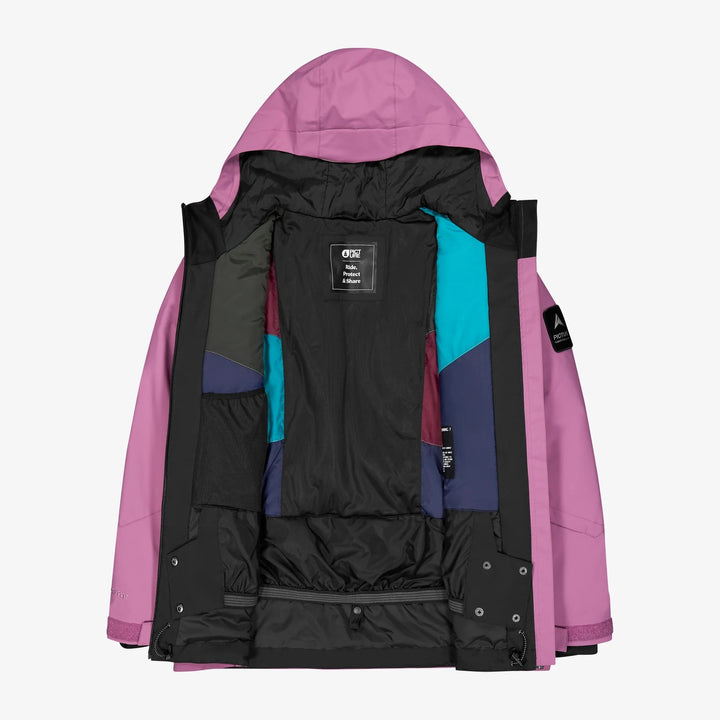 Picture Organic Luma 10/10 Grape Nectar - Damska Kurtka Snowboardowa