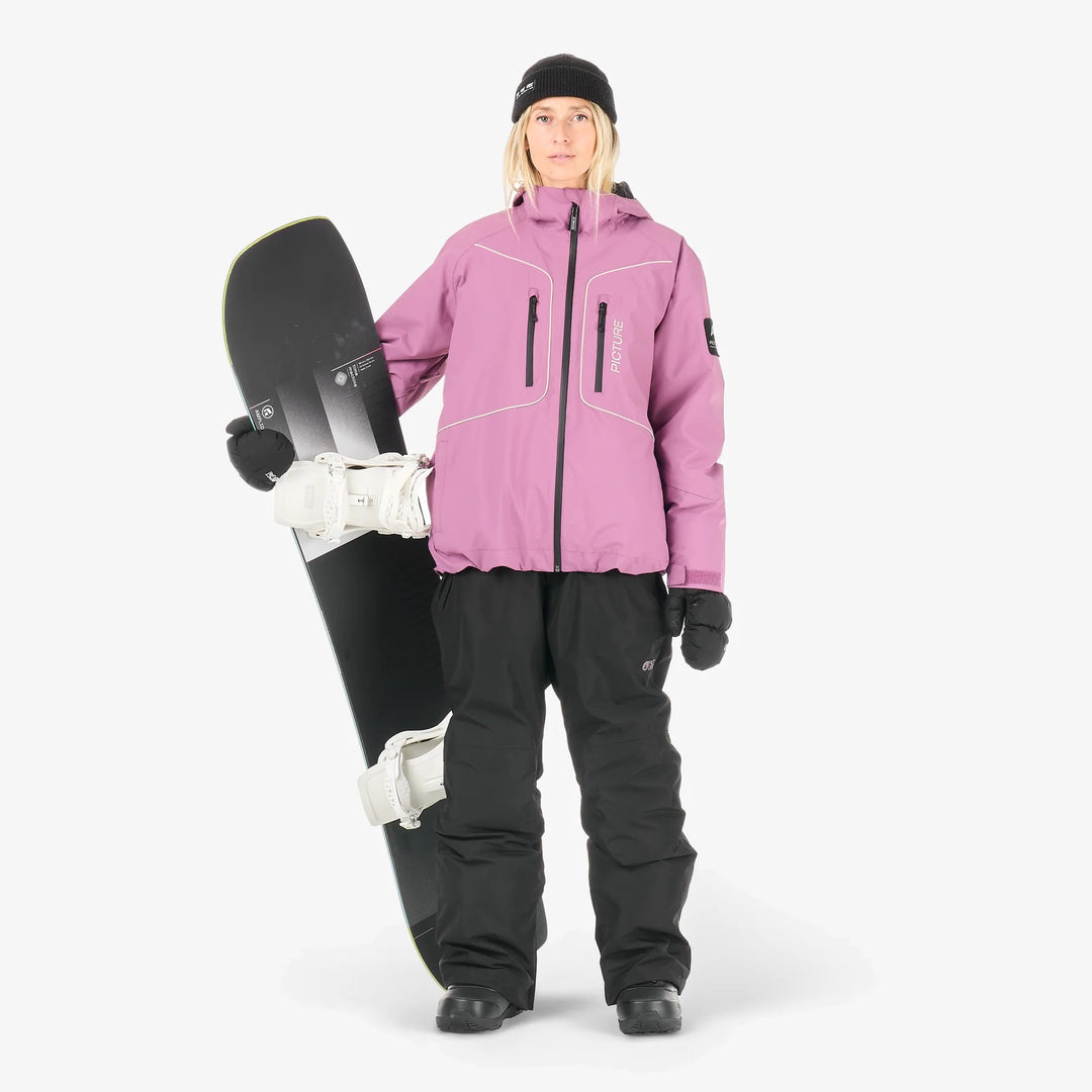 Picture Organic Luma 10/10 Grape Nectar - Damska Kurtka Snowboardowa