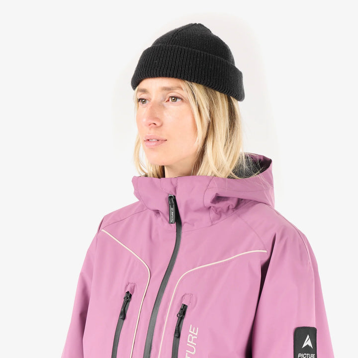 Picture Organic Luma 10/10 Grape Nectar - Damska Kurtka Snowboardowa