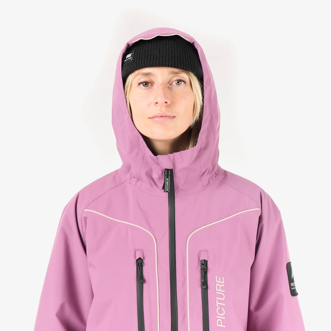 Picture Organic Luma 10/10 Grape Nectar - Damska Kurtka Snowboardowa