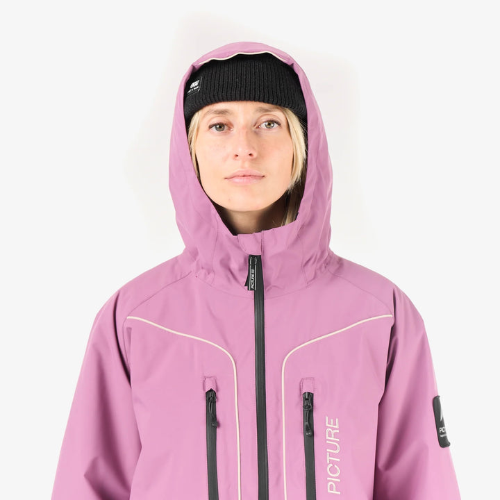 Picture Organic Luma 10/10 Grape Nectar - Damska Kurtka Snowboardowa