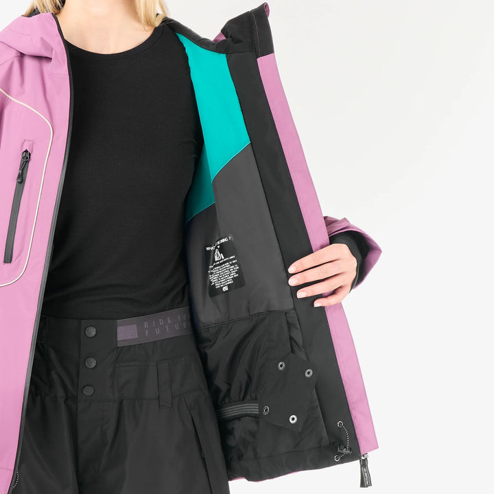 Picture Organic Luma 10/10 Grape Nectar - Damska Kurtka Snowboardowa