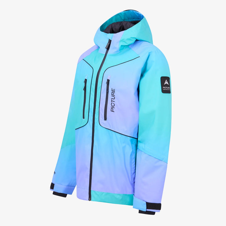 Picture Organic Luma Gradient 10/10 Frozen Gradient Print - Damska Kurtka Snowboardowa