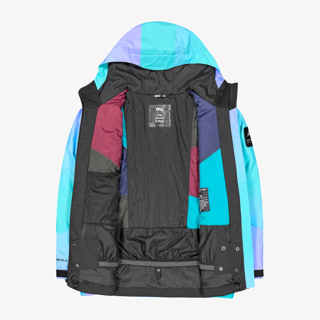 Picture Organic Luma Gradient 10/10 Frozen Gradient Print - Damska Kurtka Snowboardowa