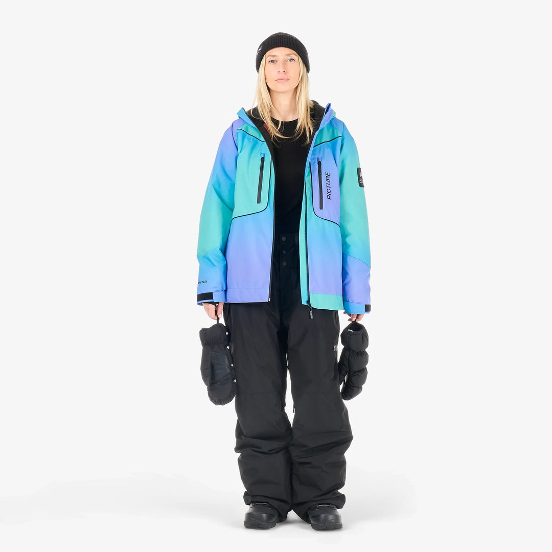 Picture Organic Luma Gradient 10/10 Frozen Gradient Print - Damska Kurtka Snowboardowa