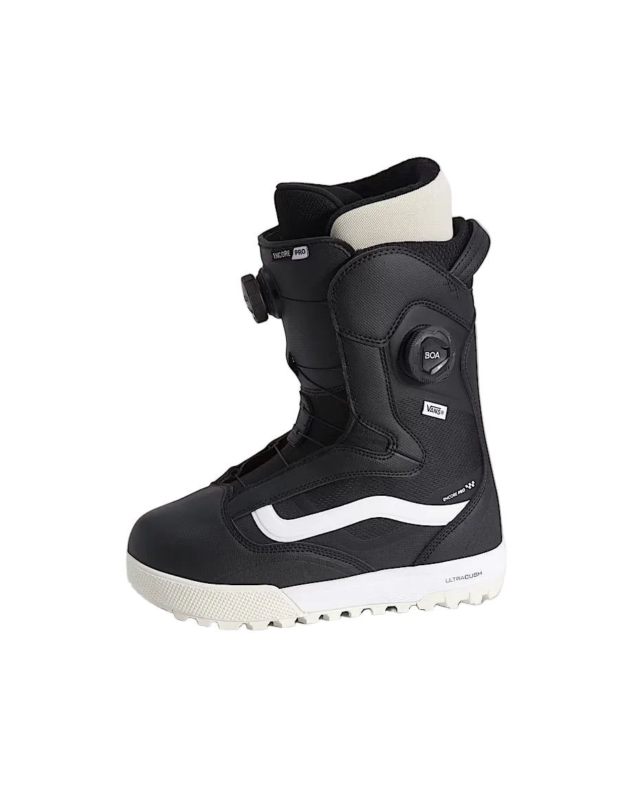 Vans Encore Pro 2.0 Black/White - Damskie Buty Snowboardowe