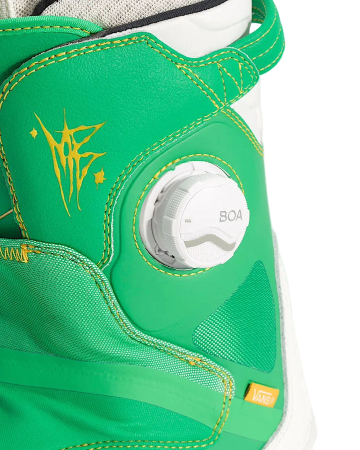 Vans The Progress Green/Yellow - Damskie Buty Snowboardowe