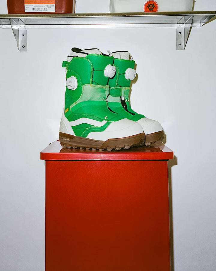 Vans The Progress Green/Yellow - Damskie Buty Snowboardowe