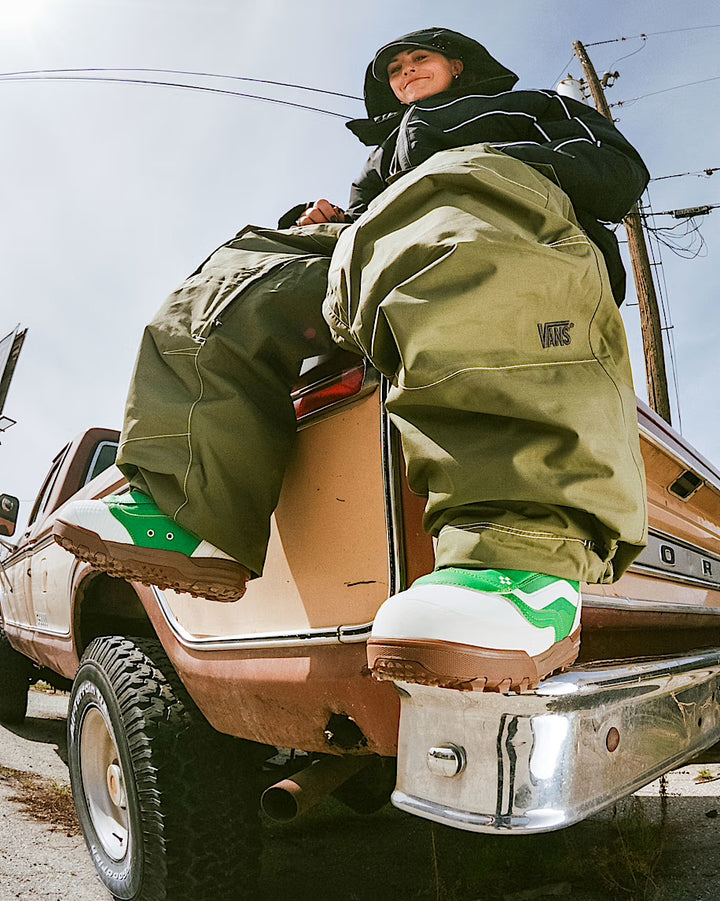 Vans The Progress Green/Yellow - Damskie Buty Snowboardowe