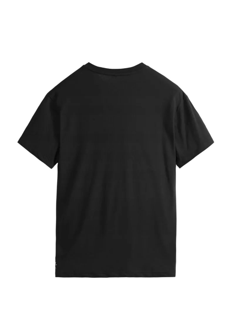 Picture Organic Męski T-Shirt Basement Flock S/S Czarny