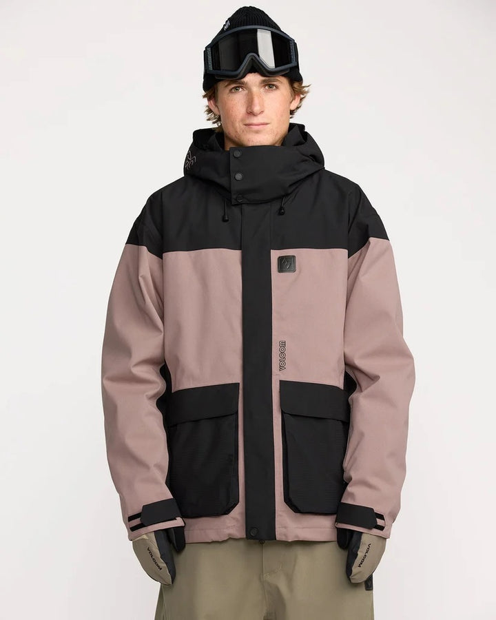 Volcom Meska Kurtka Kleveland Mauve