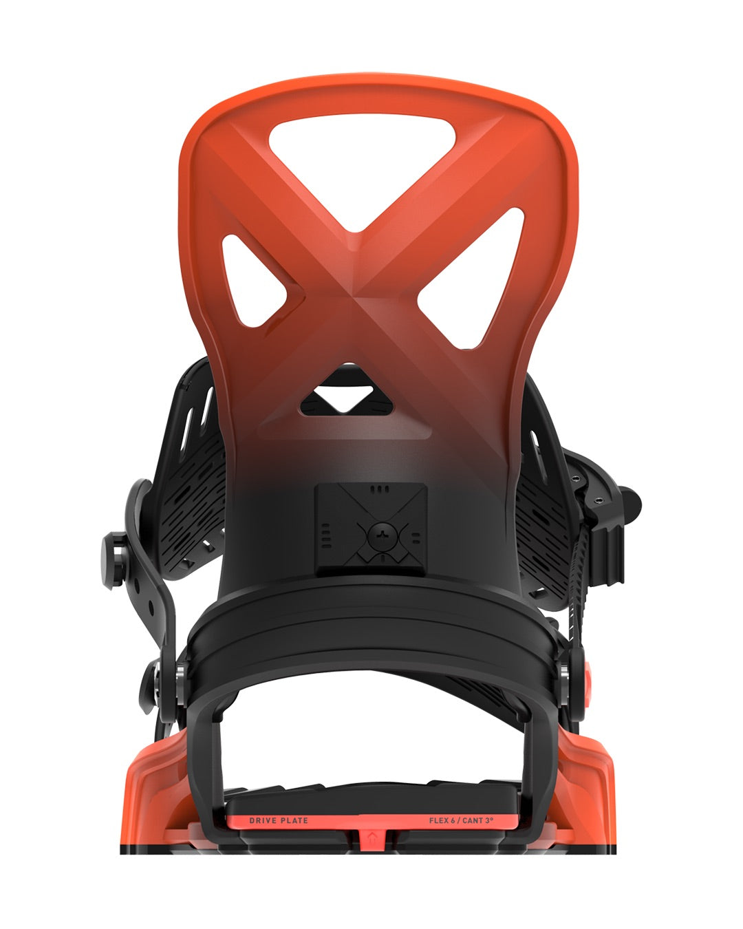 Bent Metal Anvil Black/Red - Męskie Wiązania Snowboardowe