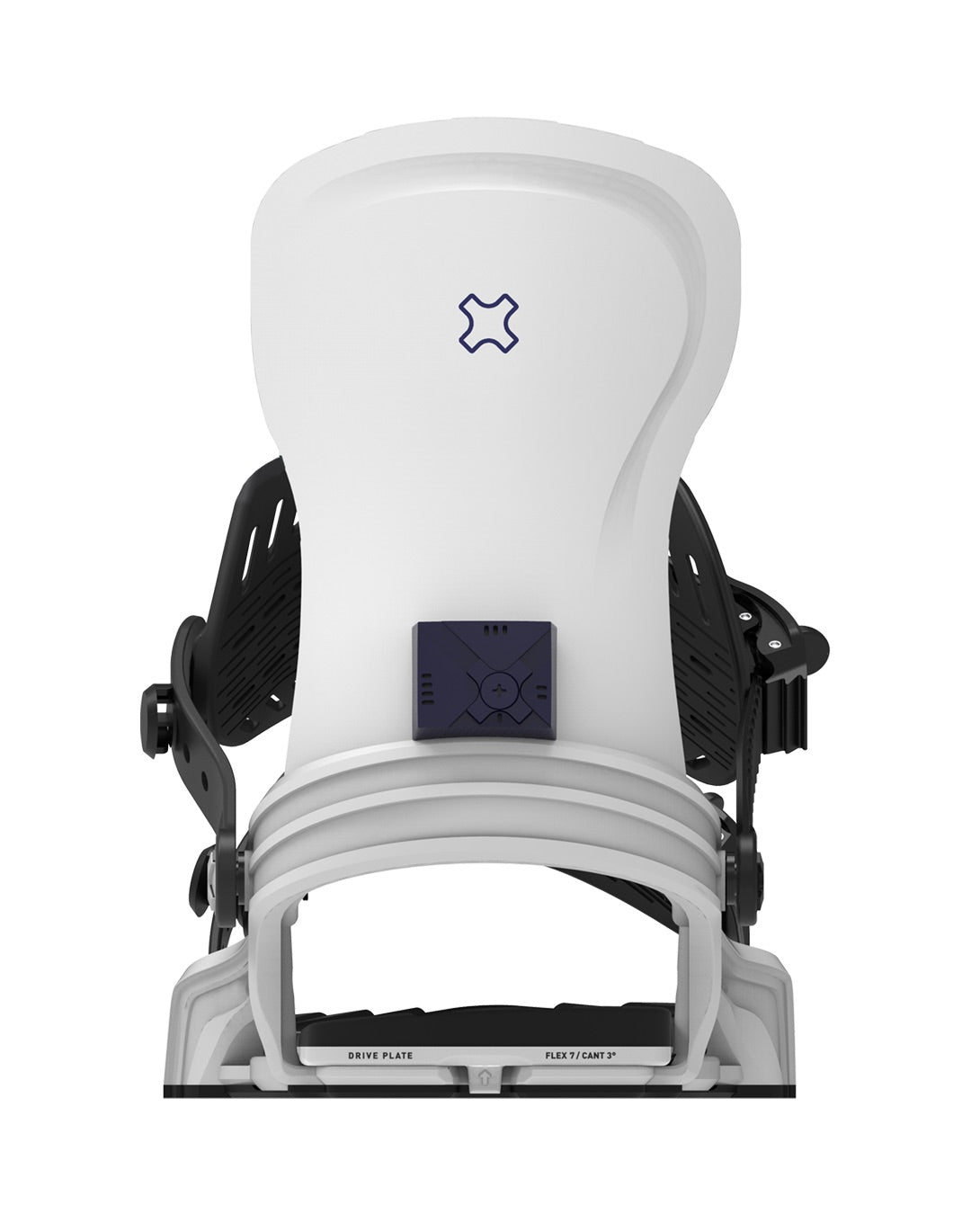 Bent Metal Airstra White - Damskie Wiązania Snowboardowe