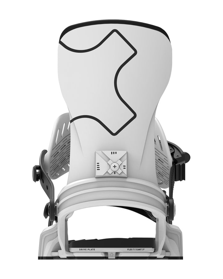Bent Metal Axtion White - Męskie Wiązania Snowboardowe