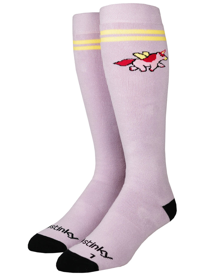 Stinky Cloud Chaser Rose Pink - Skarpety Snowboardowe