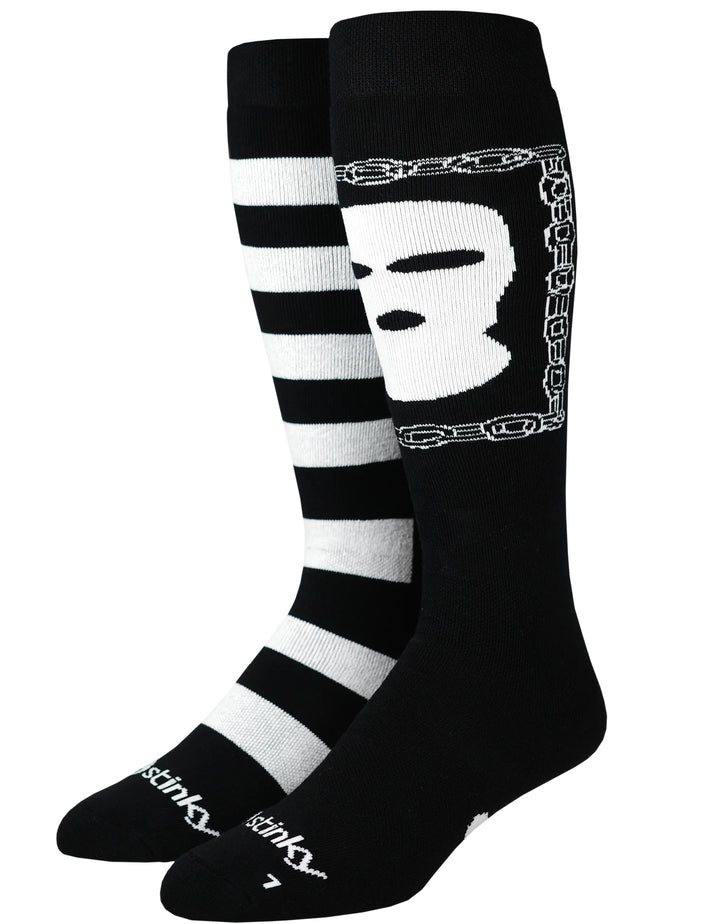 Stinky Criminal Balaklava Black - Skarpety Snowboardowe